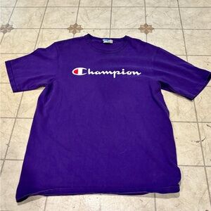 Purple vintage Champion shirt